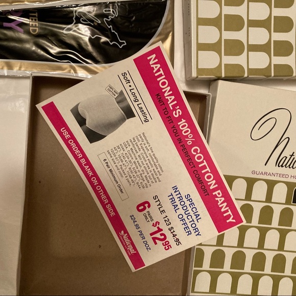 National Pantyhose 3 Pairs NIB - Picture 6 of 8
